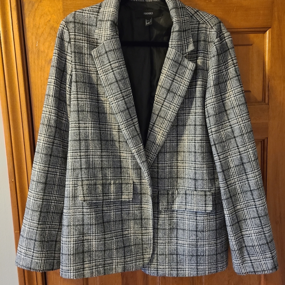 XXI Classic Plaid Blazer